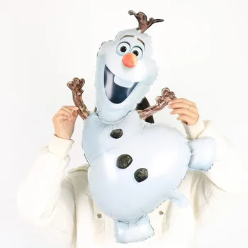 Elsa Disney Zamrznjene princesa balone helija, 32inch število Baby tuš dekle folijo globos rojstni okraski otroci igrače
