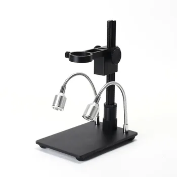 Prenosni Aluminij Zlitine Roko USB Mikroskop Fotoaparat Stojalo Nosilec Vesa Tabela z LED Luč Za Telefon PCB THT Popravila Spajkanje