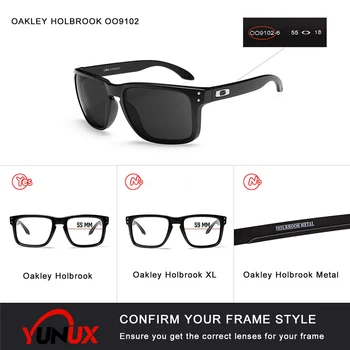YUNUX Elite Polikarbonatne Leče Zamenjava za Oakley Holbrook OO9102 sončna Očala (Združljive Objektive Samo) - Samo Leče
