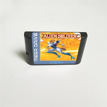 Tujec Vojak - EUR Pokrov Z Drobno Polje 16 Bit MD Igra Kartice za Sega Megadrive Genesis Video Igra Konzola