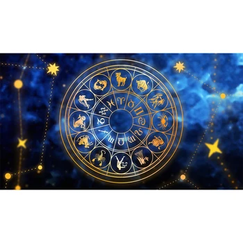 Dvanajst ozvezdij 5D DIY,Diamond Slikarstvo mozaik, Poln vaja Astrologija Nebesno diamond Vezenje diamond šiv stenski dekor