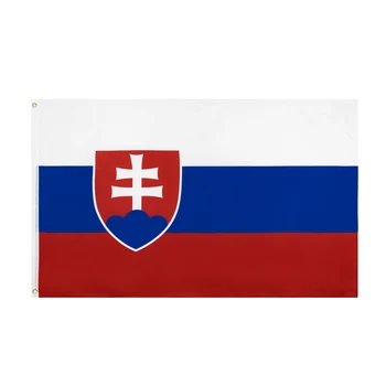 Johnin 90X150cm svk sk Slovenska slovaška slovaška Zastava