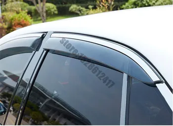 Za Hyundai Elantra Limuzina 2012-2020 Avto Styling Okno Vizir Vent Odtenek, Dež, Sonce Stražar Deflektor platnene strehe Zavetišča Zajema