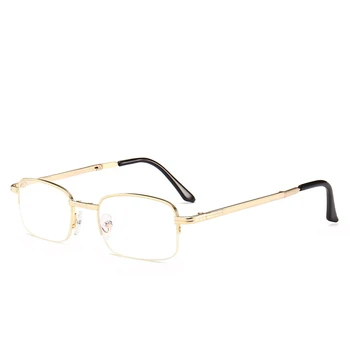 Iboode Klasični Obravnavi Očala Moški Ženske Zložljiva zaščitna Očala Proti Modra Svetloba Kovinski Okvir za Očala Z Box Unisex +1.0 +4.0