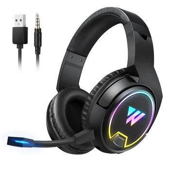 Bluetooth slušalke, Brezžične Slušalke Gaming Slušalke Slušalke Slušalke, ki Igra Glasbo Dvojni Način za PS4 PS5 XBOX PC Gamer