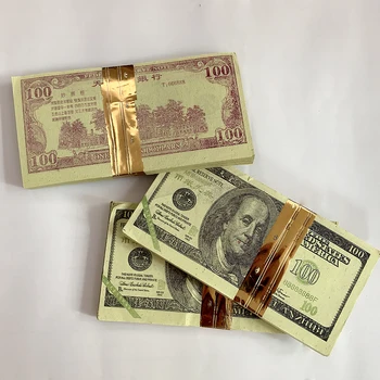 $100 Dolarjev Povprečna Kakovost Papirja Pekel Banka Opombe Valuta Prop Prednika Denar Pekel Denar Kadila Papir Žrtvovati Joss Papirja