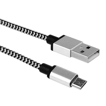 20 cm 1m 2m Kabel Micro USB Kratek Hitro Polnjenje Najlon USB Sinhronizacija Podatkov Kabel Mobilni Telefon Android Adapter Kabel za Samsung