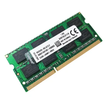 Kingston 2GB 4GB 8GB Ddr3 DDR3L Laptop Spomini 1066 1333 1600 MHz PC3 8500 10600 12800 1.35 V 204pin 2RX8 SODIMM Pomnilnik DDR3 RAM