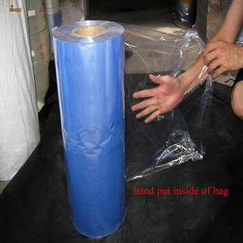 0.5-1.5 kg 0,05 mm PVC Toplote shrinkable Cevi Jasno Membrane Plastična PVC vroče Shrink Film Embalaža Cevi Plastičnih Paket Dobave Stanja
