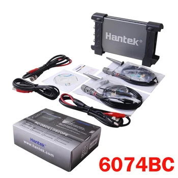 Hantek 6074BC 70 MHz Digitalni Multimeter Oscilloscope Logic Analyzer Tester USB 2-kanalni Ročni Prenosni PC, ki temelji Shranjevanje