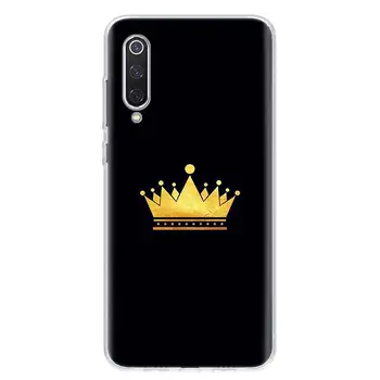 Mama Kraljica Princesa Krono Primeru Telefon za Xiaomi Redmi Opomba 10 Pro 10 11 9 9 8T 8 9A 9C 9T 7 6A 7A 8A 6 5 S2 Luksuzni Vzorec Capa