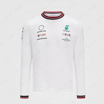 2021 moške poletne novo F1 dirke off-road vozilo motorno kolo AMG GP dolg rokav T-shirt hitro posuši in dihanje