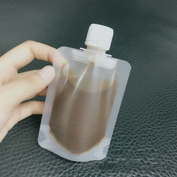 30/50/100 ml navoj Embalažo, Plastično Vrečko Hand Sanitizer Losjon Šampon Ličila Tekočine Steklenice Potovalna Torba Kozmetični Posodo