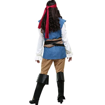 Seksi Žensk Pirat Noša Plus Velikost Ženske Halloween Anime Fancy Stranka Obleko Karneval Odraslih Pirat Jack Sparrow Cosplay Kostumi