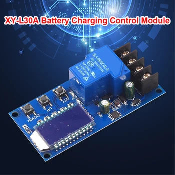 XY-L30A 30A 6-60V Svinčevi Litijeva Baterija, Polnilnik Kontrolni Modul w LCD Samodejno Polnjenje Nadzor Obremenjenost Protection Board