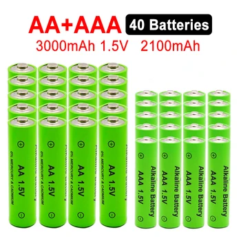 1,5 V AA + AAA BATERIJE MH AA Baterije AAA Alkalne 2100-3000mah Za Baklo Igrače Ura MP3 Predvajalnik Zamenjava baterije za polnjenje Ni-Mh Baterije
