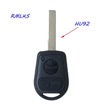 3 Gumb Nerezane Rezilo Avto Ključ Nadomestni Daljinski Ključ Primeru Lupini za BMW E31 E32 E34 E36 E38 E39 E46 Z3 Fob Nerezane Tipko Primeru