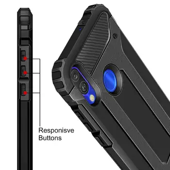Krepak Plast Silikona Oklep Primeru za Mi9 Lite Mi 9 JV Primeru Shockproof Telefon Primeru Zajema Xiaomi Mi 9 T Pro 9Lite Težko Vpliv Pokrov