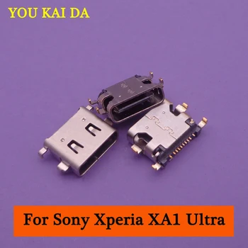 Mikro mini USB Polnjenje prek kabla USB Priključek Za Sony Xperia XA Ultra /XA1/XA1 Ultra Usb Tip-C Jack Vtičnico za Polnilnik Vrata rezervnih Delov