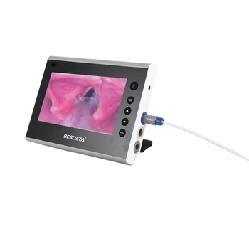 BESDATA Večkratno uporabo video laryngoscope s 7 palčni zaslon lcd prenosni prilagodljiv video laryngoscope za medicinsko uporabo