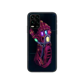 Iron Man Primeru Telefon Za XiaoMi Redmi 11lite ultra 9 člen 8A, 7A 6 Pro T 5G K40 Anime Črni Pokrov Silikonski Nazaj Pret