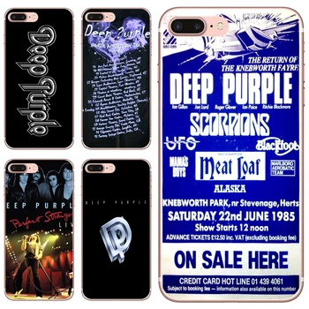 Deep Purple Britanski rock bend Plakat Primeru Mobilni Telefon Samsung Galaxy S10 S10E S20 FE S21 S30 S8 S9 S7 Plus Ultra Rob Lite