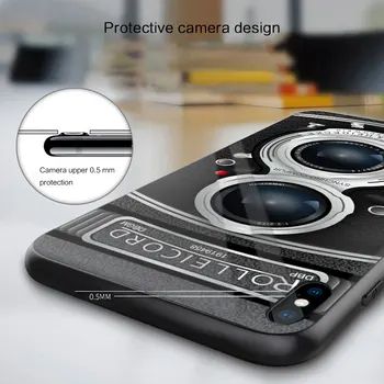 Digitalni twin-refleksni fotoaparat, Mehko Stekla Silikonsko Ohišje Za iPhone 13 12 11 Pro X XS Max XR 8 7 6 Plus SE 2020 S Mini Pokrov