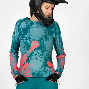Ženske motorno kolo, Kolesarjenje Obrabe Gorsko Kolo Cross Country motokros Obrabe T-shirt Obleko Long Sleeve jersey mtb