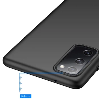 Luksuzni Ultra Tanek Trdi Primeru Telefon Za Samsung Galaxy S20 S21 Fe Opomba 20 Ultra 10 Pro S8 S9 Plus S Opomba 9 8 Mat Nazaj Primeru Zajema
