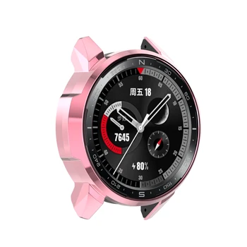 Primeru Kritje Za Huawei Honor Watch GS Pro Plating TPU Zaščitnik Odbijača Okvir Za ČAST GS Pro Watch Primerih Zaščitni Lupini