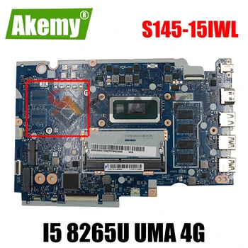 Lenovo Ideapad S145-15IWL / V15-IWL prenosni matično ploščo s CPU core i5 8265U UMA 4G KRZNO 5B20S41721 NM-C121 Test OK Mainboard