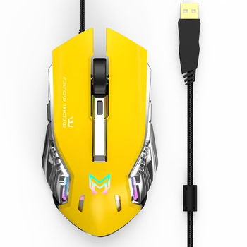Anmck Gaming Miška Igralec Programabilni Konkurence Miši USB Žična 6 Letniku 8000 DPI 6 Gumbe Online Igre Konkurenčno Mousee