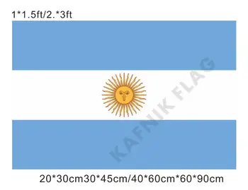 KAFNIK,brezplačna dostava 20*30 cm/30*45 cm/40*60 cm/60*90 cm majhne zastavice Argentina Zastavo Držav, ki Svetovni Dogodek Dekorativni Zastav