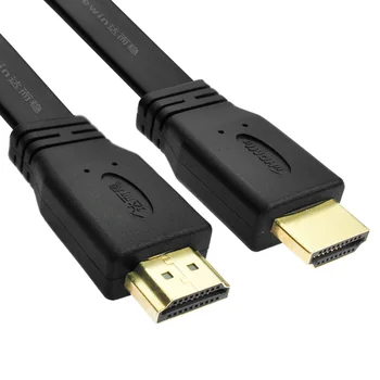 HD TV HDMI je združljiv Kabel Linije za Računalnik, TV 3/5/10 Metrov pozlačeni Čep Moški-Moški 1.4 Različica Ravno Črto 1080p 3D