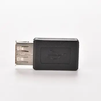 1Pcs Črna USB 2.0 Tip A Ženski Mikro USB B Ženski 5 Pin Kabel Adapter Pretvornik USB 2.0 Micro USB SD&HI