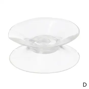 5 hookless dvo-stransko steklo sesalne plastične skodelice kopalnica mat tabela pokal okno stojalo sesalna stekla, gume O2J7