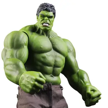 Disney Avengers Hulk 42cm Anime Akcijska Figura Model Lutka Dekoracijo Pvc Zbirka Movability Figur Igrače Za Otroke Darilo