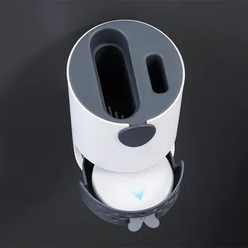 TPR Silikonski Ščetko Wall-mounted Kopalnica Kotu Čiščenje Držalo krtače Nastavite Trajen Dom Čistejši Sodobne WC Dodatki