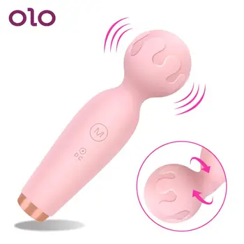 OLO Mini Palico Vibrator 10 Frekvenca AV Vibrator za G-spot Massager Klitoris Stimulator Ženski Masturbator Sex Igrače za Ženske