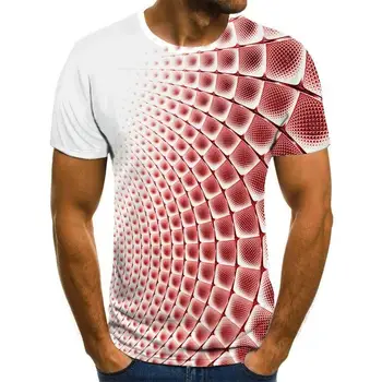Poletje Prevelik T-Shirt Nova Več Barve 3D Grafiko, Tiskanje Vrhovi&Tee Moški Ženske Fant Dekle Otroci Osebno Ulične Mode
