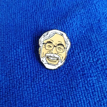 Japonski Hayao miyazaki Pin Značko Risani Fan Broške