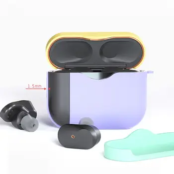 2020 Silikona Primeru Anti-scratch Zaščitni Pokrov Lupini za Sony WF -1000XM3 Brezžične Bluetooth Slušalke