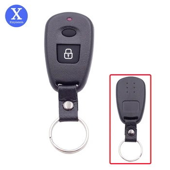 Xinyuexin Daljinski upravljalnik Avto Ključ Lupini za Hyundai Elantra Santafe Terracan 1 Gumb za Vstop brez ključa Pametni Ključ Kritje Primera Keychain