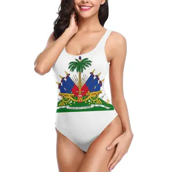 Haiti Grb seksi Ženske Bikini Kopalke Nizko Pasu hitro sušenje Ženske poletne počitnice kopalke Kopalke M1