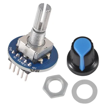 10pcs/veliko Rotacijski Kodirnik Modul Primeren Za Arduino Opeke Senzor Razvojni Krog Avdio Vrtenjem Potenciometra Gumb Skp ES11