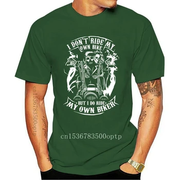 Črna jaz Ne Vozijo Moje Kolo (Nazaj) Tshirt - Smešno Darilo Bombaž Nove Trende Vrhovi T-Shirt