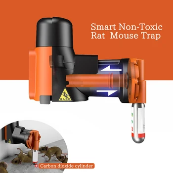 Samodejno nestrupeno Mouse Trap CO2 Jeklenke Humano nestrupeno Mouse Trap Kit