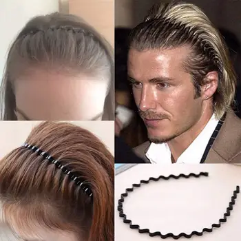 6PCS 2021 New Metal Hairband Pomlad Valoviti Lasje Hoop Anti-slip Glavo, Lase, Dodatke Za Moške, Ženske Lase Sponke za Lase Pribor