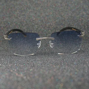 Vintage Luksuzni Očala za Moške Lisasto Buffalo Rog Ženske Sunglass Carter Ženska sončna Očala z Uv 400 Žensk sončna Očala Sunnies