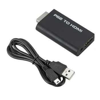 PS2 Za HDMI-compatibale 480i/480p/576i Avdio Video Prilagodilnik Pretvornika S 3,5 mm Avdio Izhod Podpira Za PS2 Igra Konzola